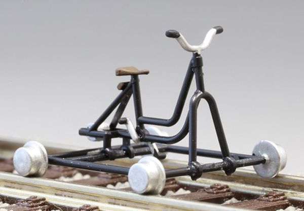 KRES 56036020 Schienenfahrrad Kres 56035020 - Schienenfahrrad Fertigmodell TT 1:120